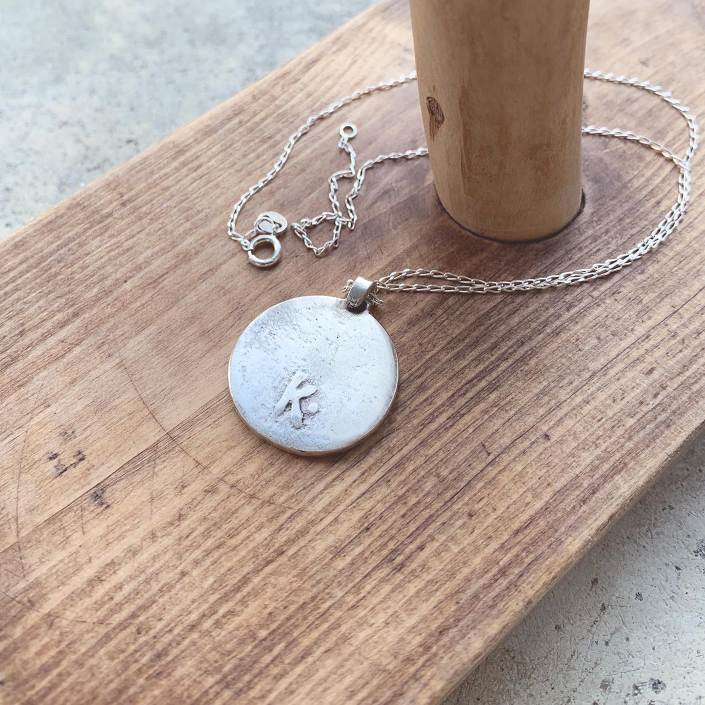 Handmade Leaf Necklace | Sterling .925 Silver | Minimalist Plant Pendant